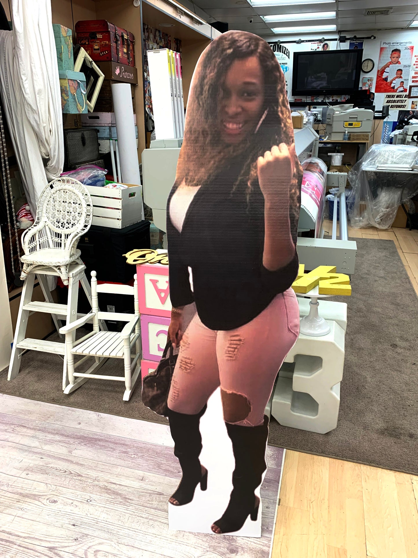 Posters, Easel Boards, and Lifesize Standup Boards
